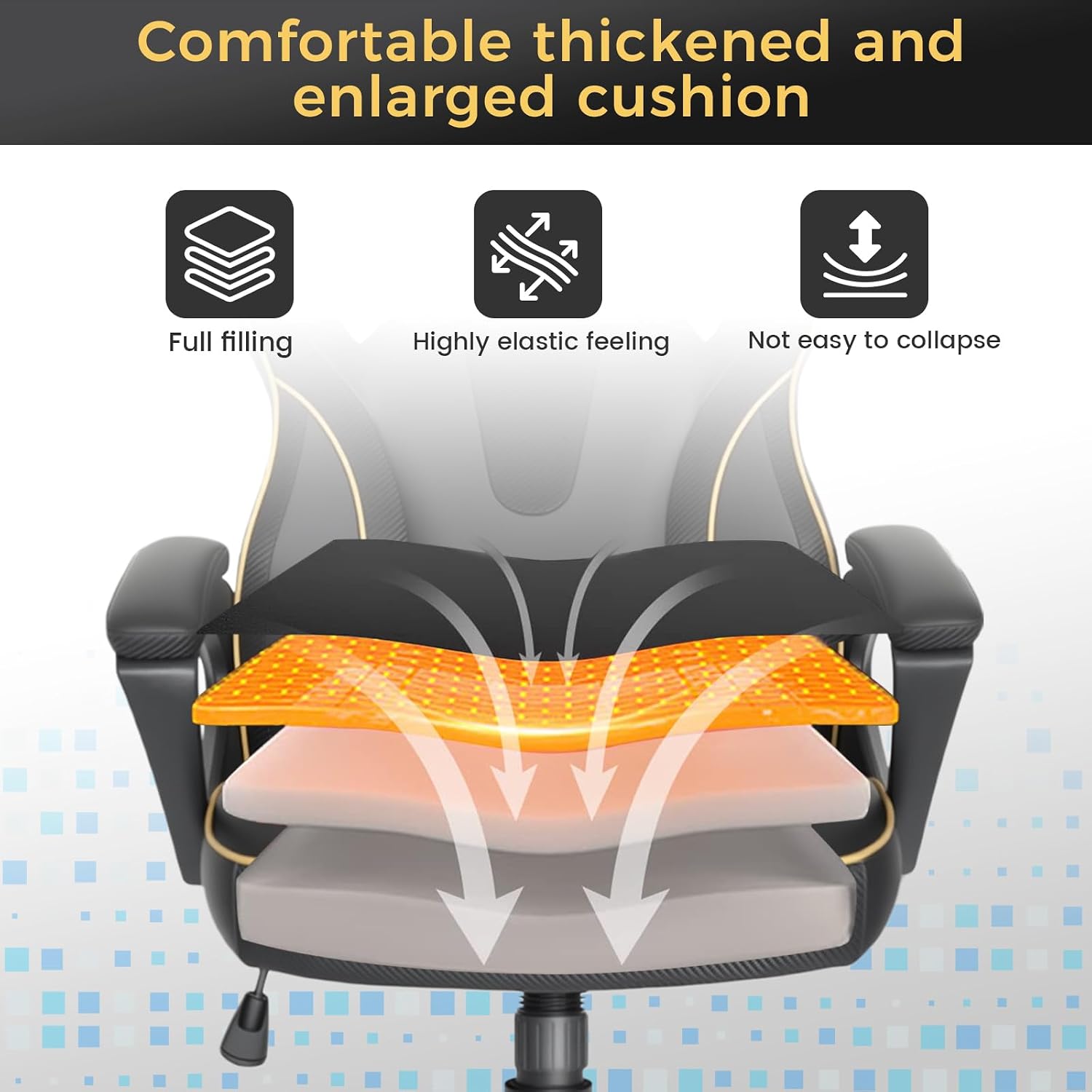 HapGIFT Gaming Chair, Ergonomi - đánh giá và giá Video Gaming & Esports Usd Acc