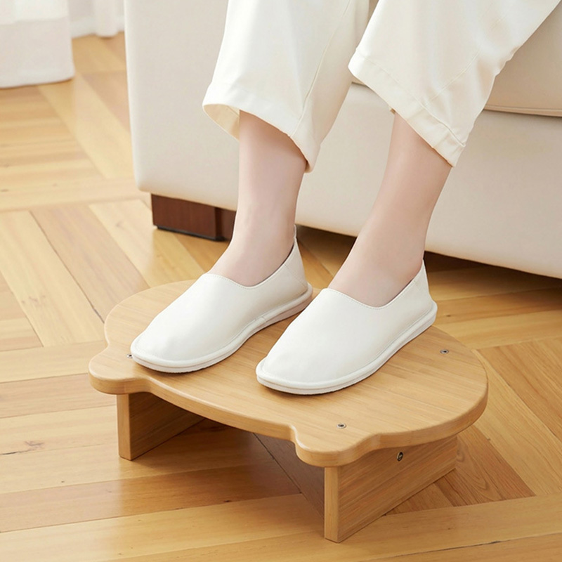 Wooden Undertable Footrest Hou - đánh giá và giá Footrest Under Desk
